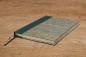 Preview: Notebook A5 with green marbled paper from Italy